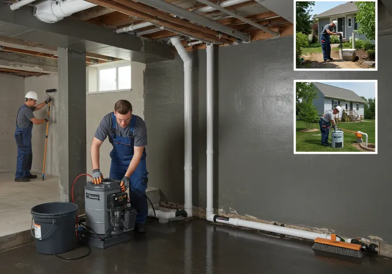 Basement Waterproofing and Flood Prevention process in Fairfield, AL